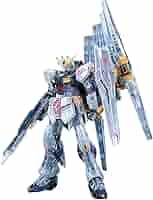 Amazon.co.jp: 【RG】 1/144 ν [クリアカラー] 機動戦士 逆襲の